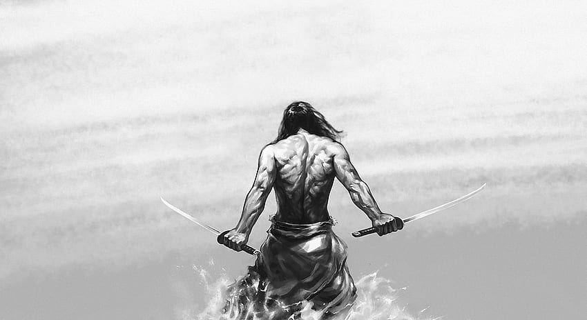 Fantasy Samurai - Resolution:、ヨッダ: The Warrior 高画質の壁紙