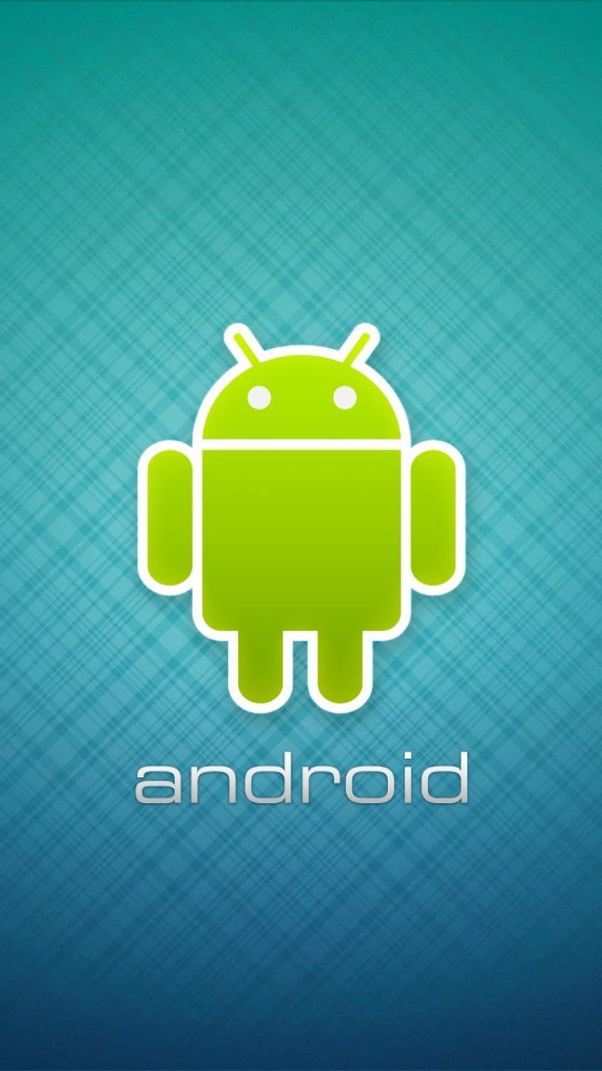 모바일용 Android 로봇 로고 센터 720×1280. 모바일 안드로이드, 안드로이드 블루, 안드로이드, 쿨 안드로이드 로봇 HD 전화 배경 화면