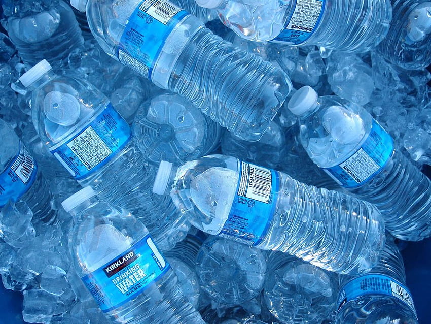 Bottiglia d'acqua, acqua in bottiglia Sfondo HD