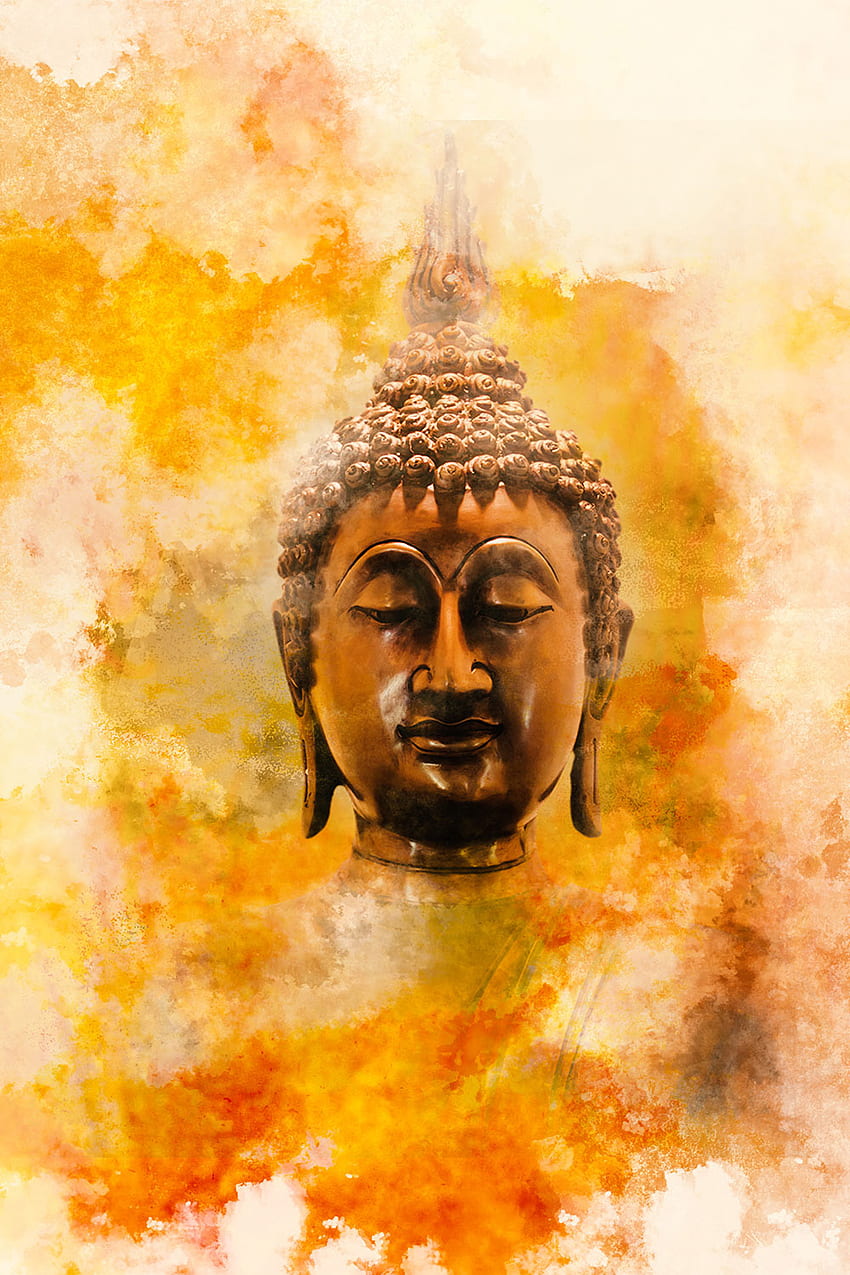 Print a, Buddha Painting HD phone wallpaper