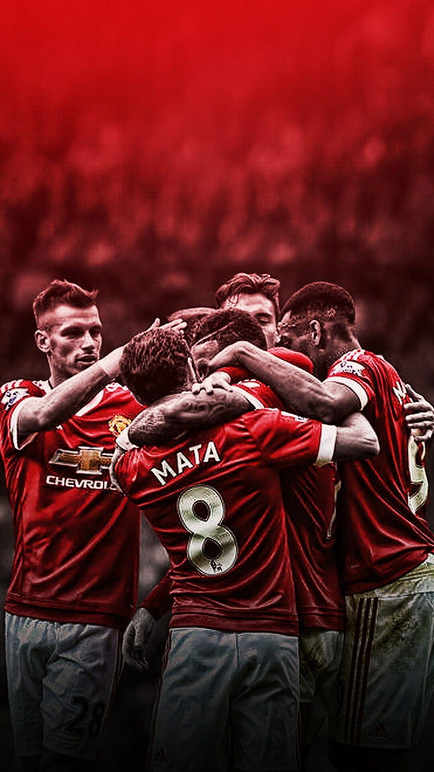 Spielertelefon von Manchester United HD-Handy-Hintergrundbild