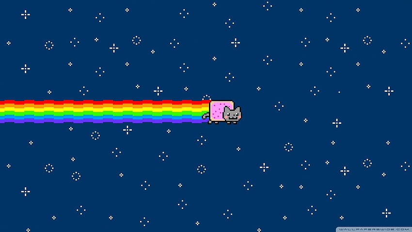 Nyan Cat : Geniş Ekran : Yüksek Çözünürlük HD duvar kağıdı
