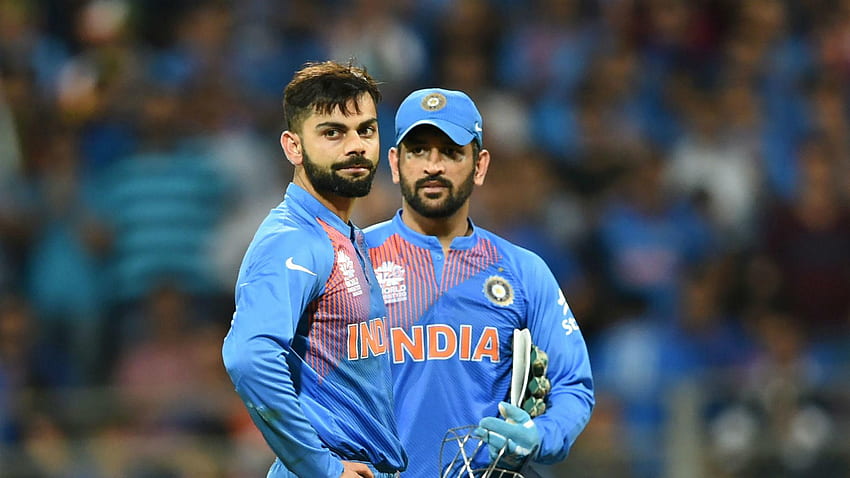 MS Dhoni And Virat Kohli - Two Skippers With Contrasting Styles And Both Methods Have Benefited India HD wallpaper