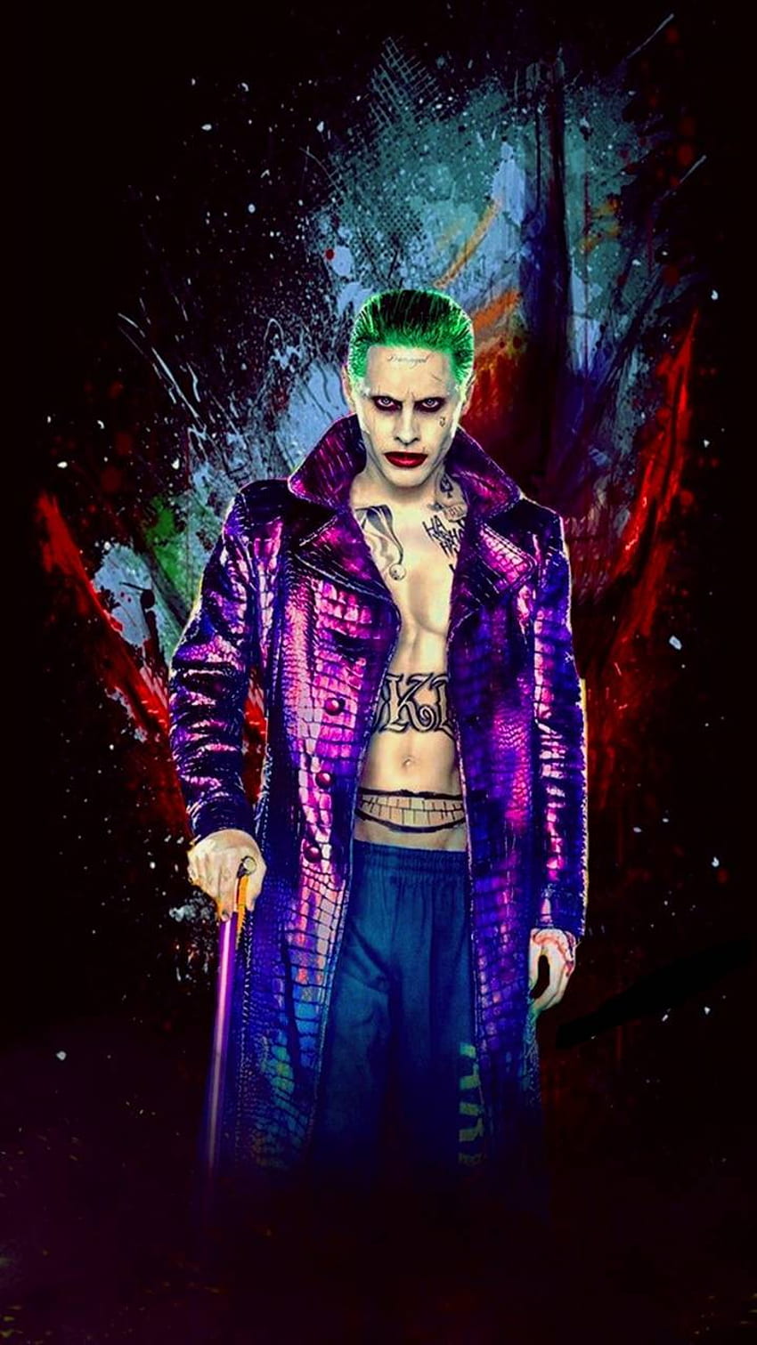 Joker z Legionu Samobójców Tapeta na telefon HD