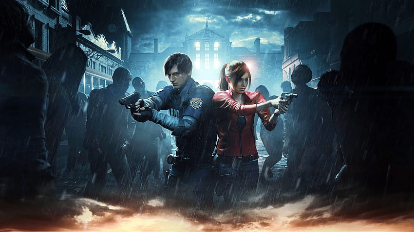Resident Evil 2, игра 2019 г HD тапет