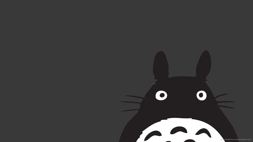 Gennaio 2016 Pacchetto Studio Ghibli. Totoro, anime, Totoro minimalista Sfondo HD