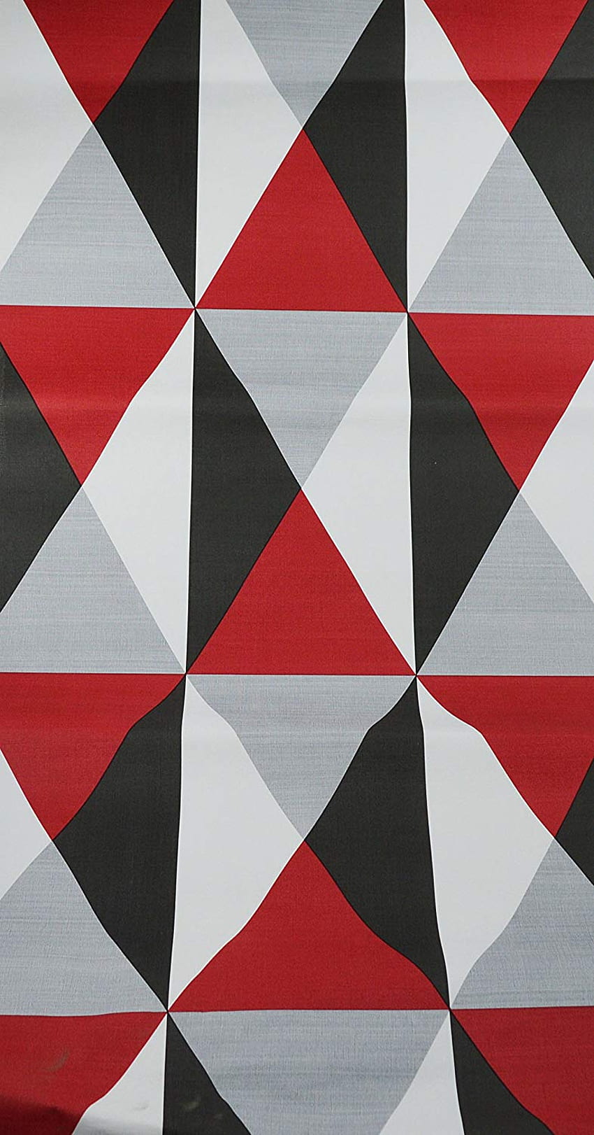 3D Geometric Modern Triangles Diamonds Vinyl Grey Red Black, Red Black Gray HD phone wallpaper