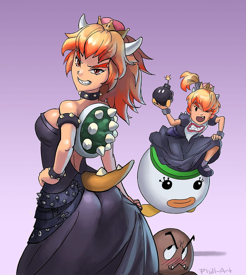 18 Bowsette Wallpapers  WallpaperSafari