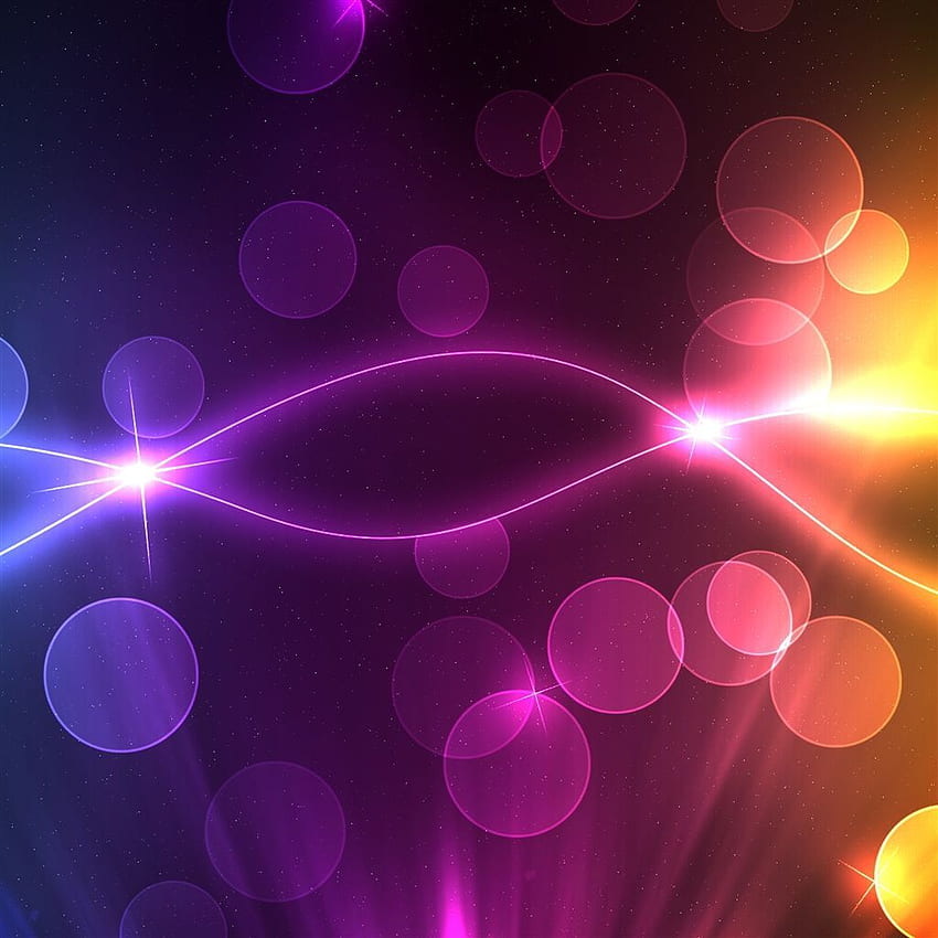 Purple Bubble. Neon , Abstract , Colorful, Light Purple HD phone wallpaper