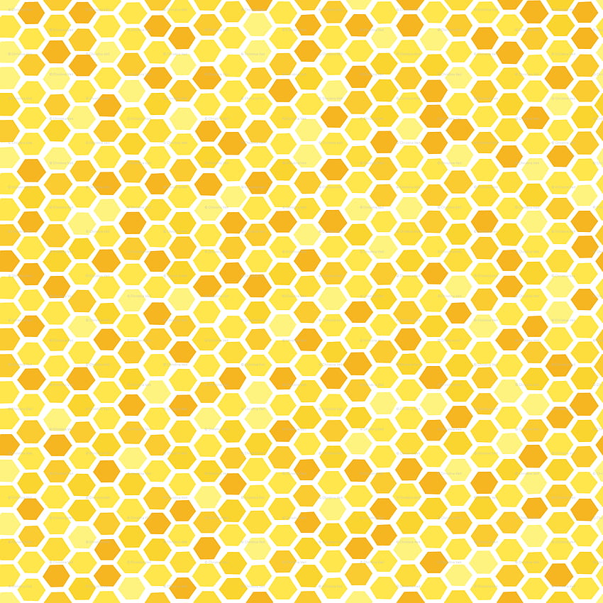 Honeycomb beehive hexagon yellow white 2560x1440 wallpaper 4K HD