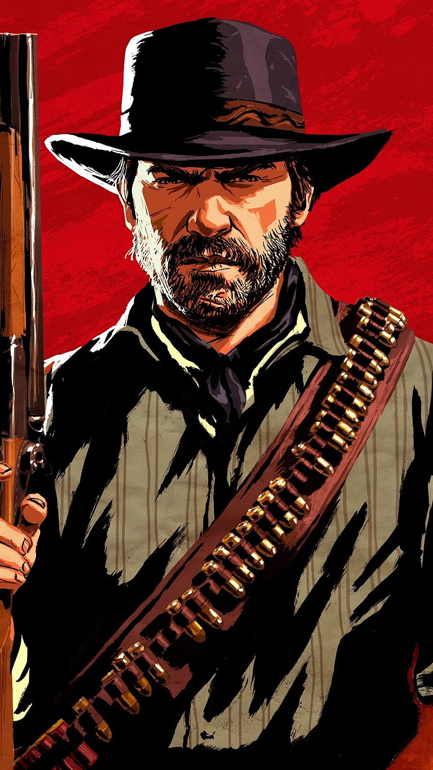 Red Dead Redemption 2, PS4 Game IPhone 8 7 6 6S, Red Dead Redemption II HD  phone wallpaper