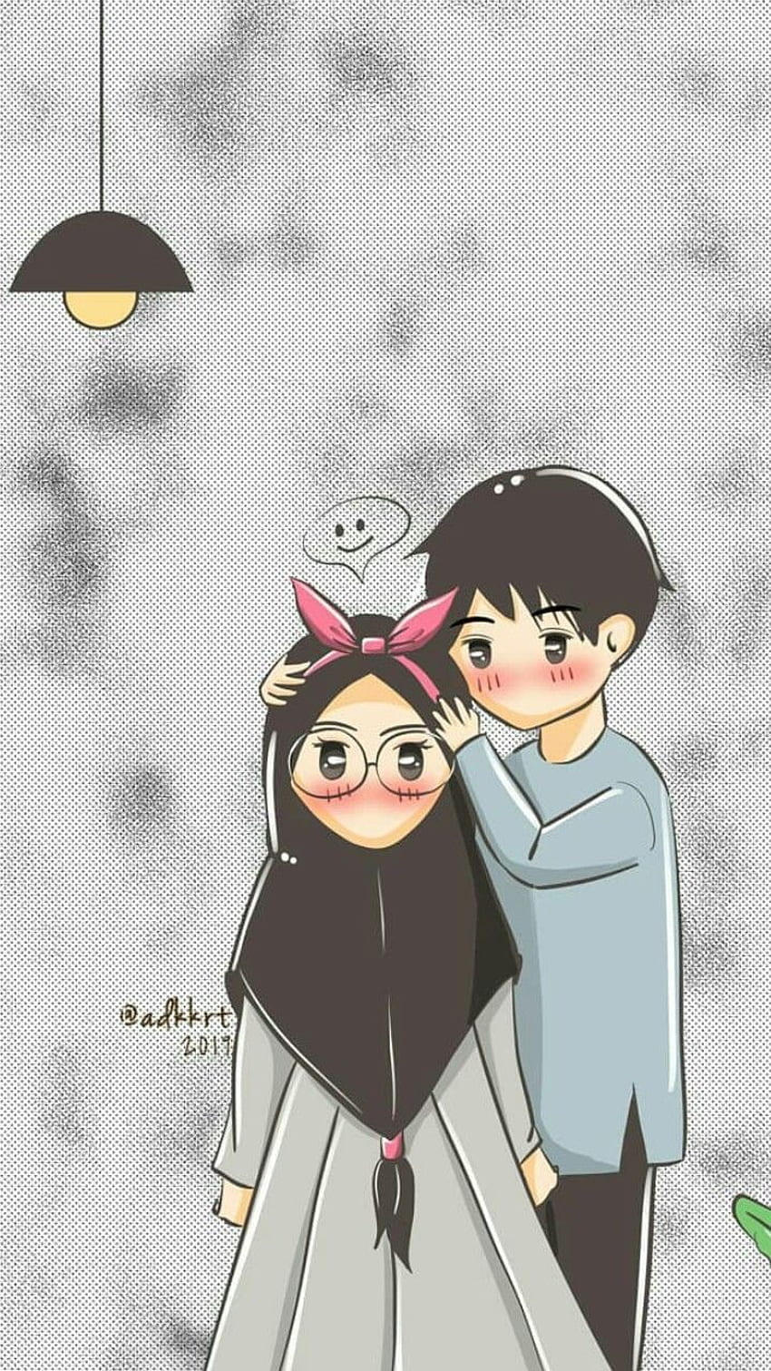 Anime Muslim Couple , Islamic Couple HD phone wallpaper