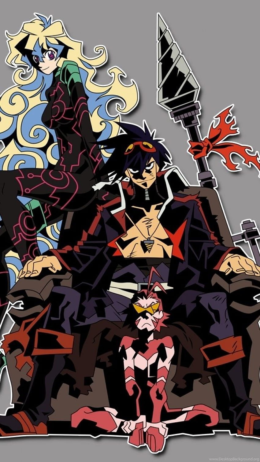 49 Gurren Lagann iPhone Wallpaper  WallpaperSafari