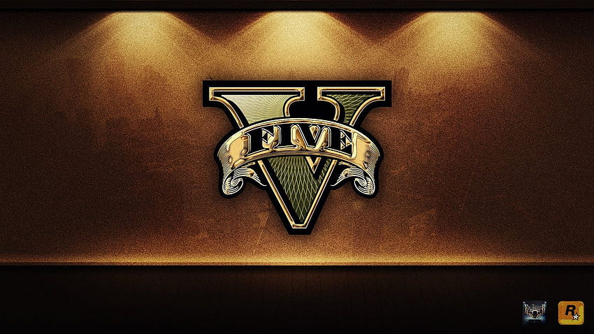 Grand Theft Auto V Gold Logo - Grafik / Seni Visual, Logo Gold Last Kings Wallpaper HD