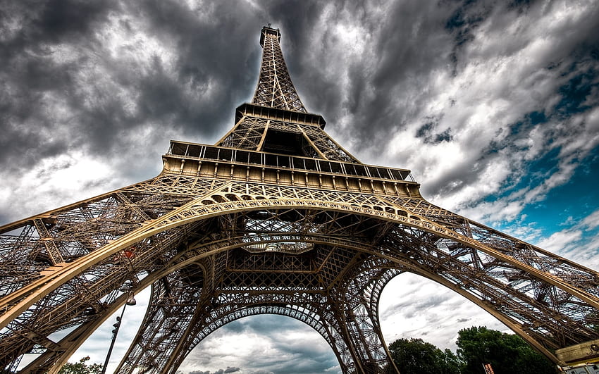 Pemandangan, Arsitektur, Menara Eiffel Wallpaper HD
