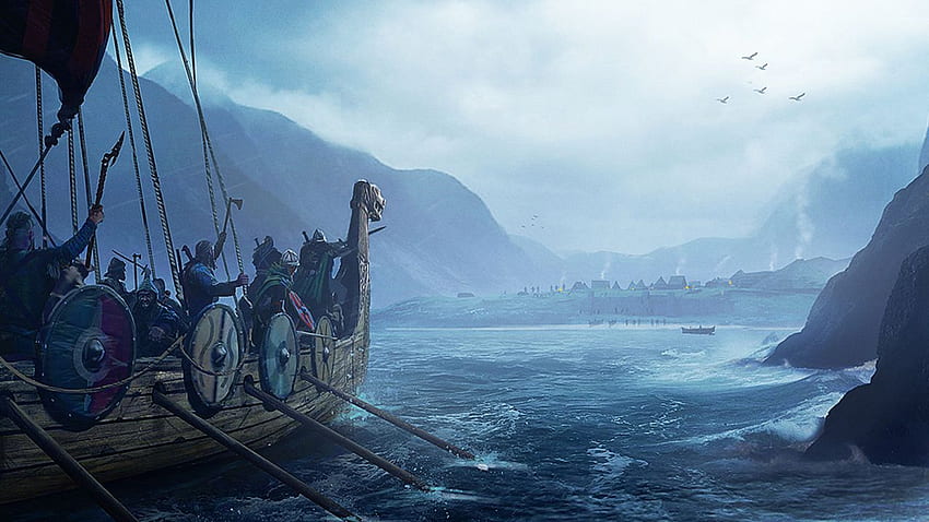 Expeditions: Vikings Preview - Juego de rol histórico en su máxima expresión. CGMagazine, Paisaje vikingo fondo de pantalla