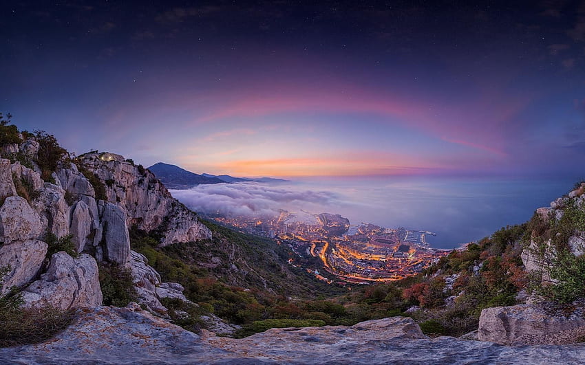 Monaco-Sommer[]. Sonnenaufgang, Schön, Frühsommer HD-Hintergrundbild