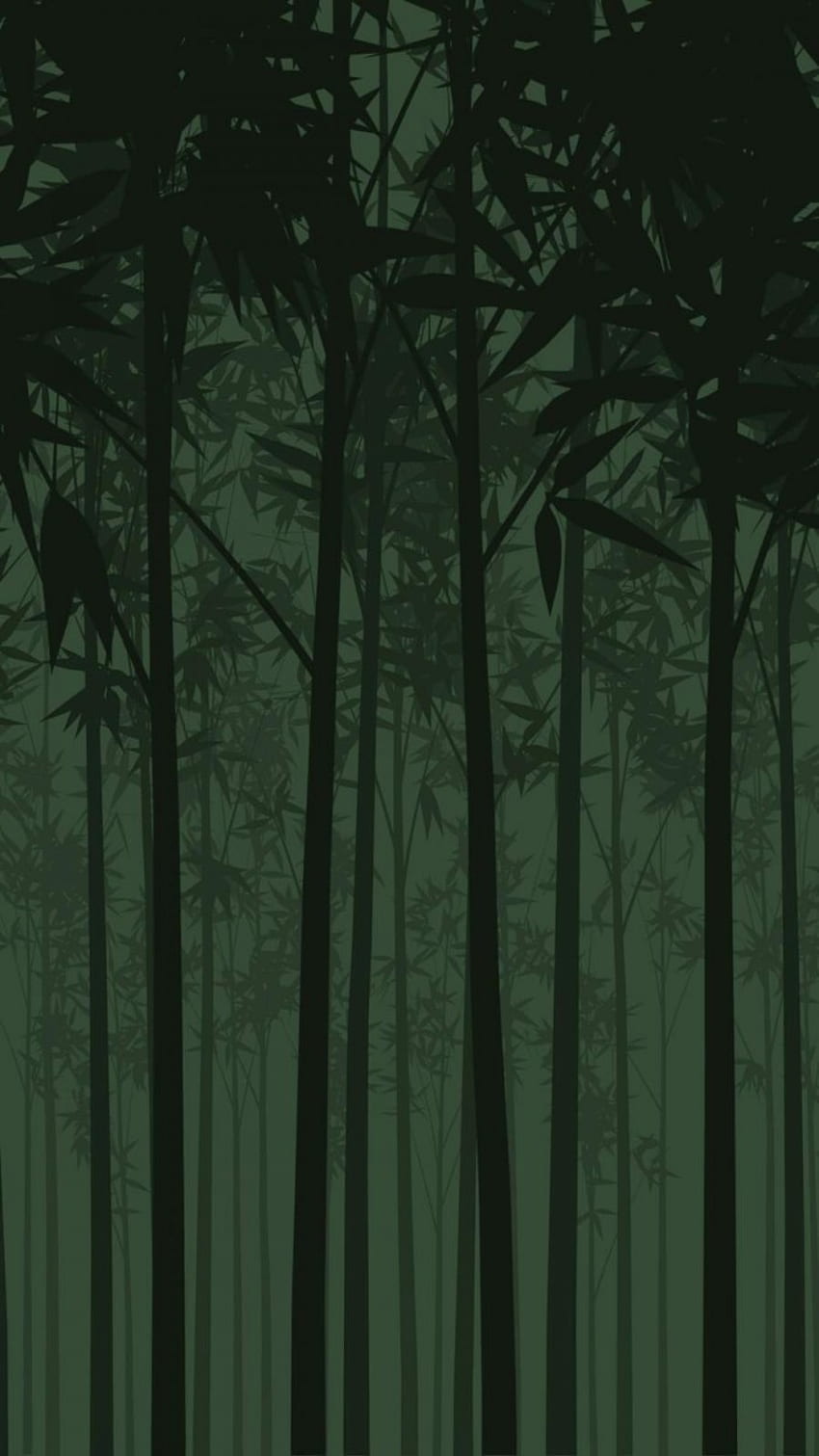 IPhone Hutan Bambu – Vektor PNG, PSD, Clipart, Templat wallpaper ponsel HD