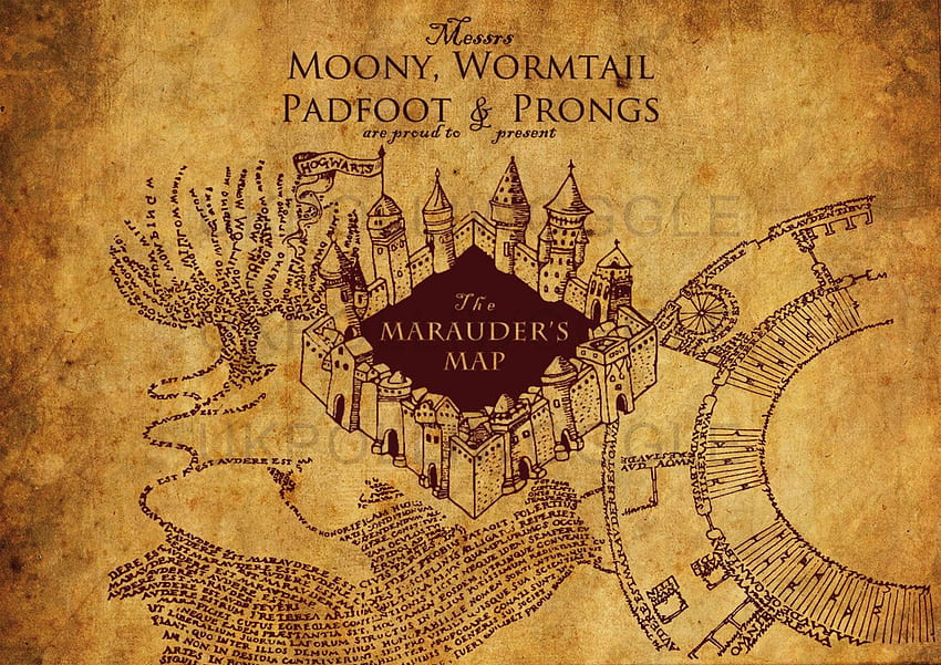 Harry Potter / Marauder's Map - design origins : r/harrypotter