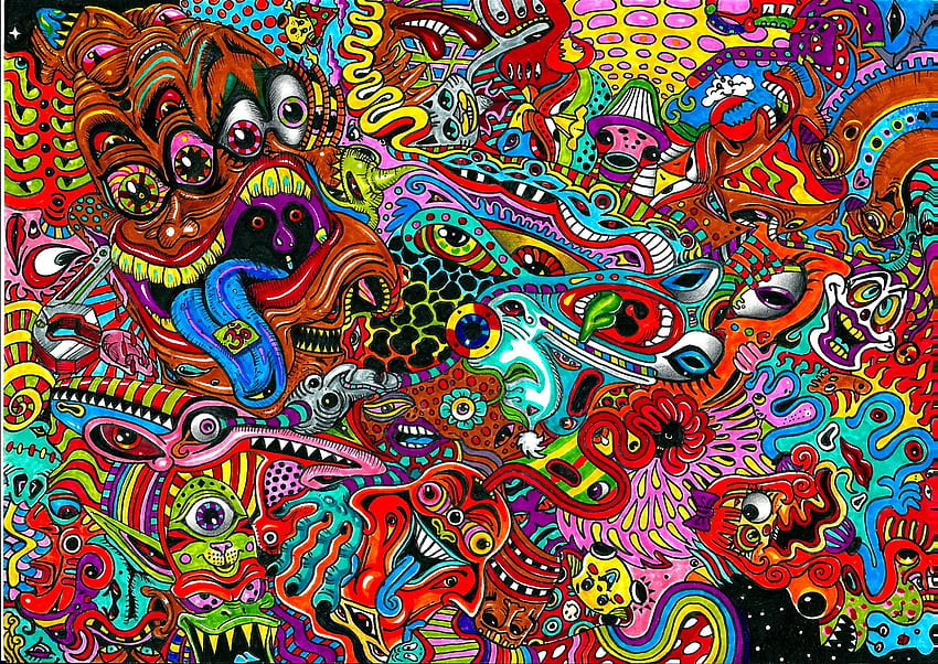 Psychedelic Art, Trippy Art HD wallpaper | Pxfuel