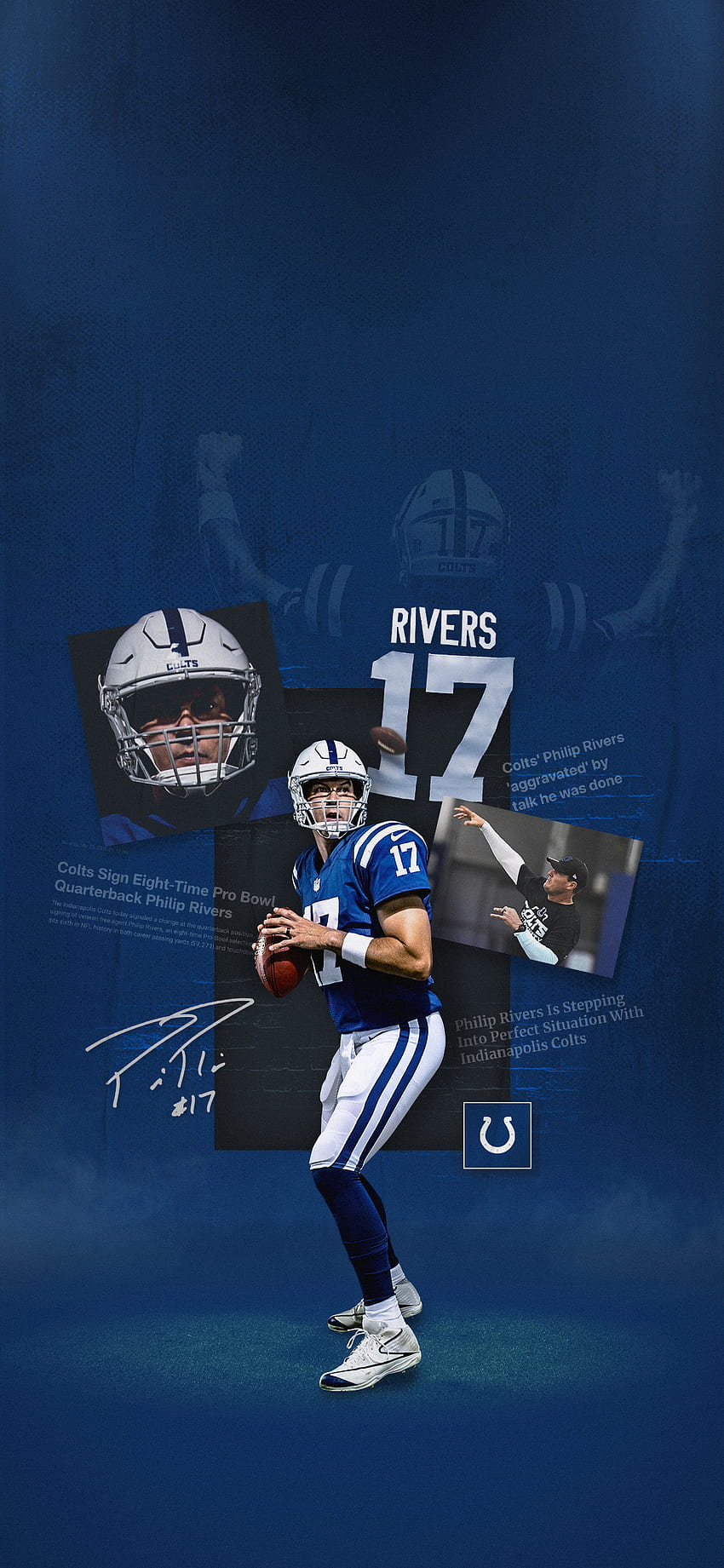 Indianapolis Colts iPhone wallpaper  Click Here for more Co  Flickr