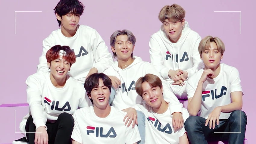 Fila dei BTS Sfondo HD