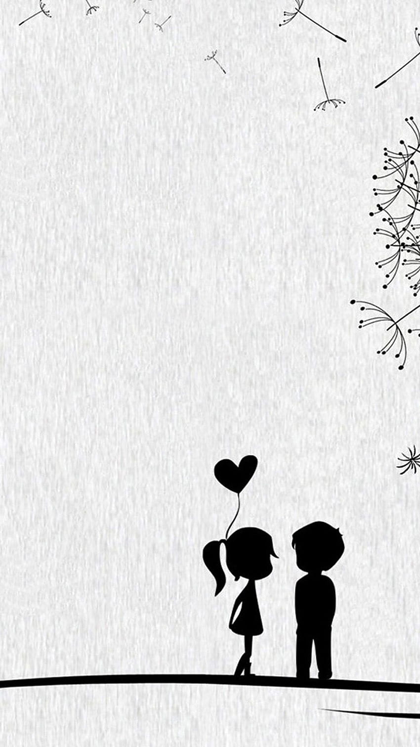 Cute Couple, Korean Love Sign HD phone wallpaper
