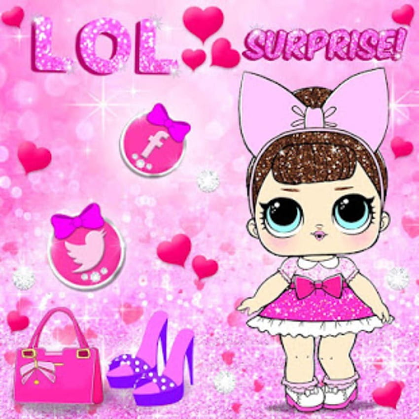 Lol Surprise Glitter Themes Live - Lol Surprise, LOL Cartoon HD phone wallpaper