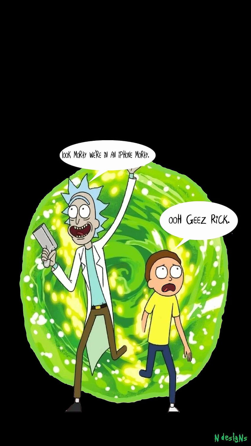 Funny Rick And Morty HD phone wallpaper