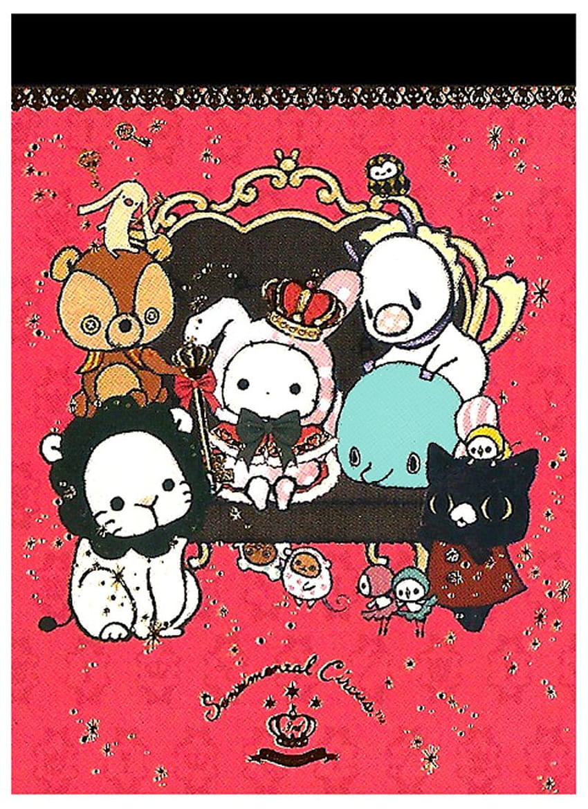 San X Sentimental Circus Mini Memo Pad: Throne. : : KAWAII HD phone wallpaper
