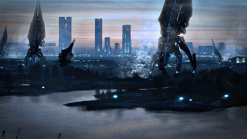Mass Effect 3 dan Latar Belakang, Mass Effect Reaper Wallpaper HD