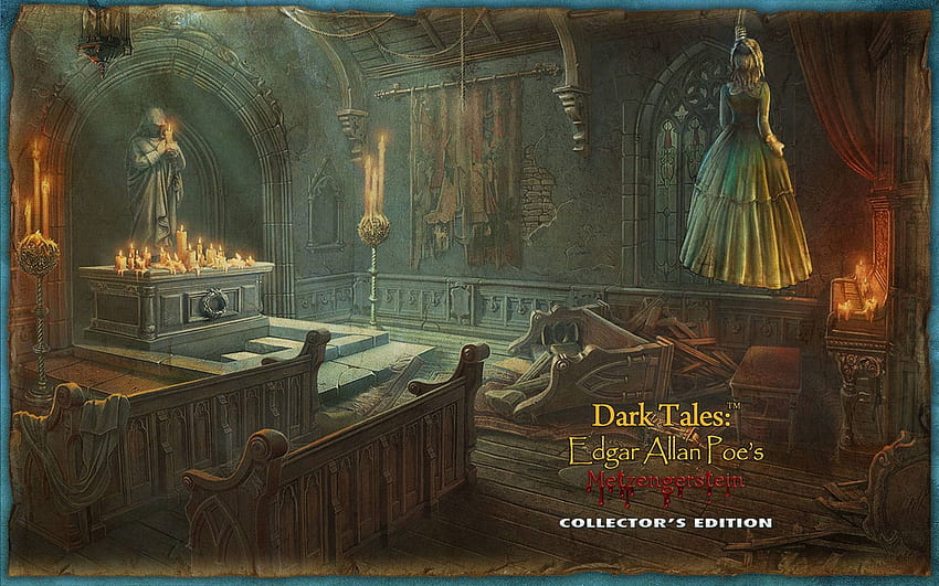 Dark Tales 9 - Edgar Allan Poe's Metzengerstein05, hidden object, fun, video games, cool, puzzle HD wallpaper
