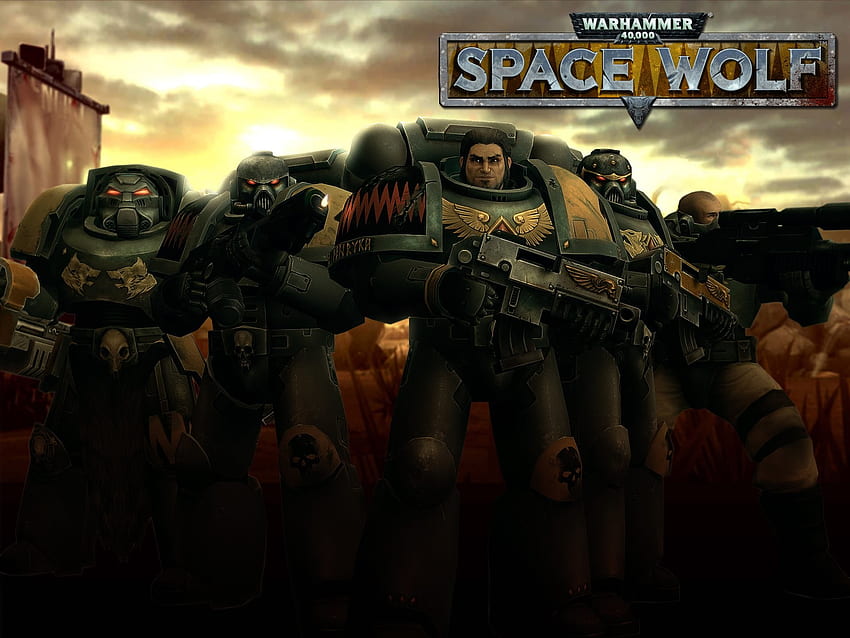 Warhammer 40K Space Wolf - Gameplay Android, iPhone et iPad par KickMyGeek HD wallpaper