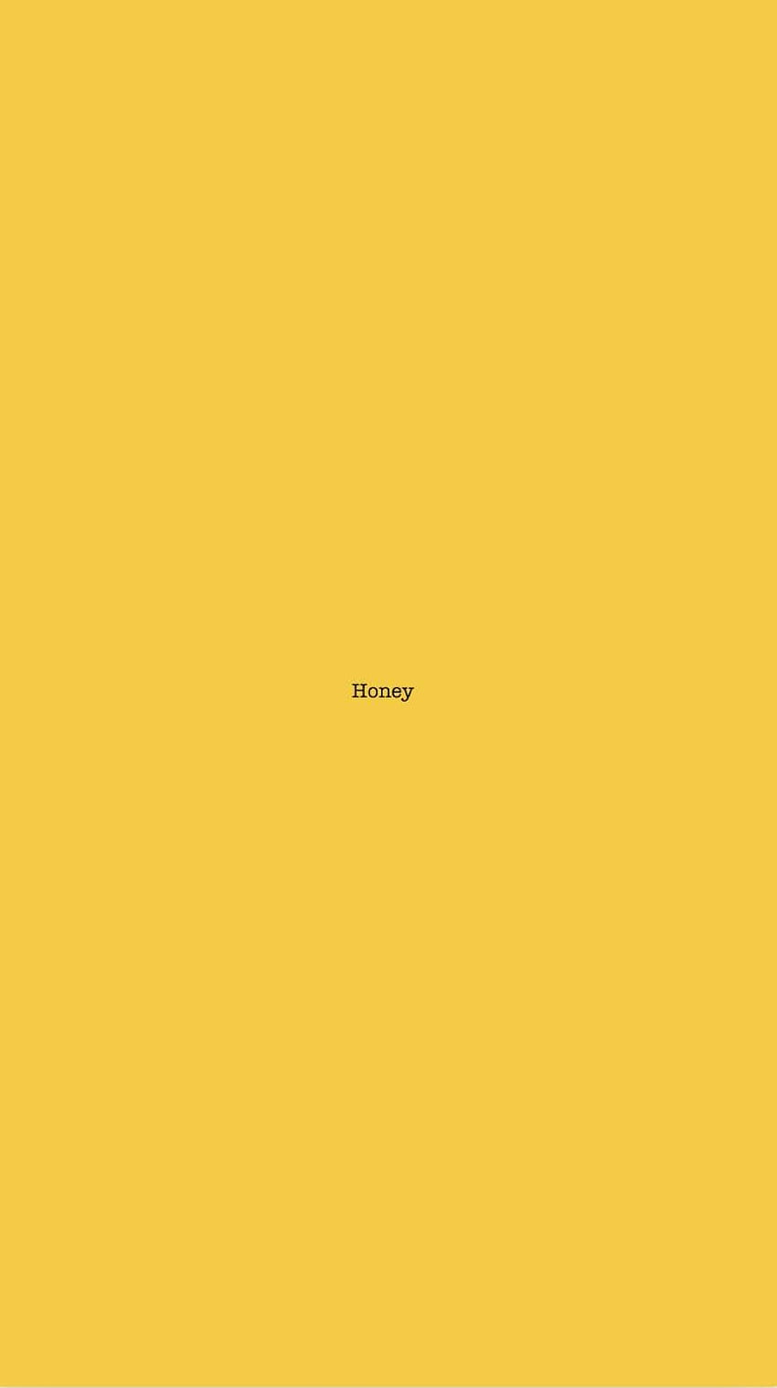 Yellow Aesthetic, Yellow Honey HD phone wallpaper | Pxfuel