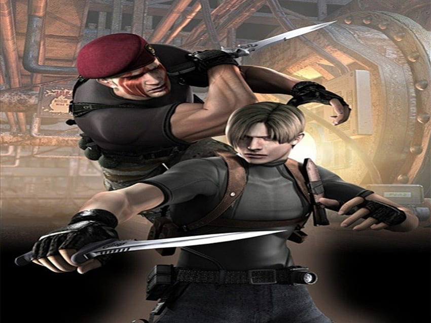 ArtStation - Leon Kennedy And Jack Krauser - Resident Evil 4
