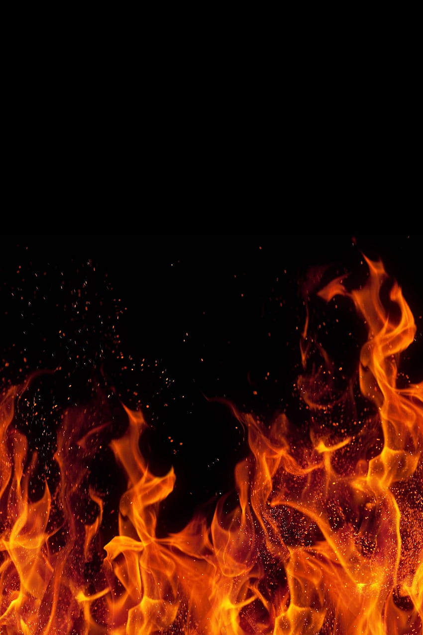 Ogień Rozdzielczość tła iPhone'a - Tło płomienia o wysokiej rozdzielczości -, Ognisko Tapeta na telefon HD