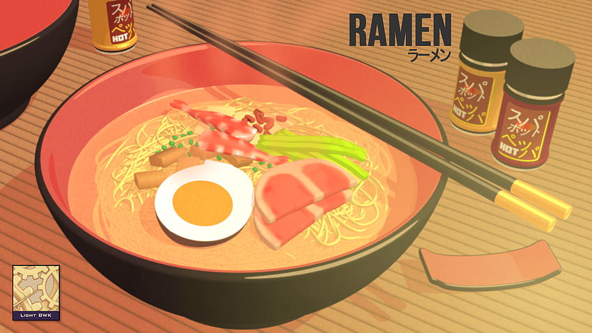Anime ramen noodle bowl anime food cat Anime HD wallpaper  Peakpx