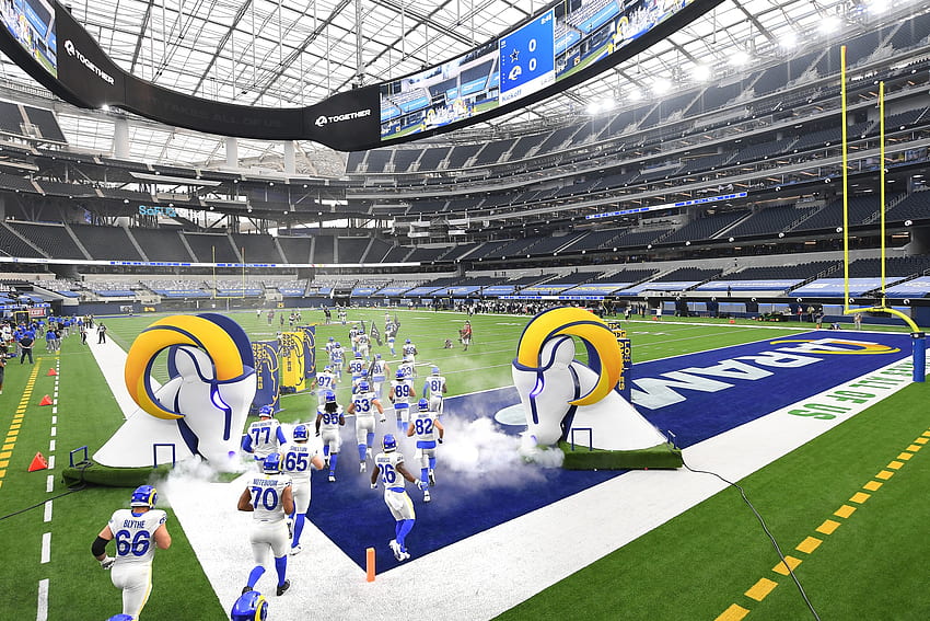 การเปิดฤดูกาลของ Rams ที่ SoFi Stadium นั้นน่าอึดอัดอย่างมาก - Los Angeles Times, Cowboys Stadium วอลล์เปเปอร์ HD