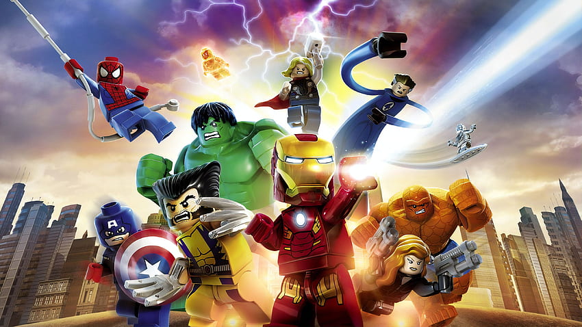 LEGO Marvel Super Heroes , Superheroes,, LEGO Marvel Iron Man HD wallpaper