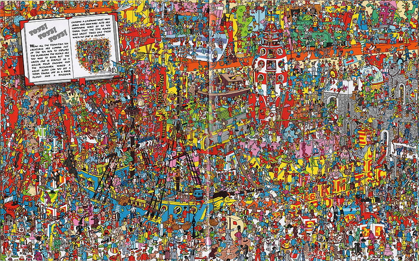 Waldo, Where's Waldo HD wallpaper