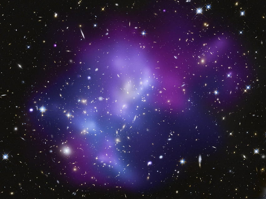 The Most Crowded Collision of Galaxy Clusters < Space < Life HD wallpaper