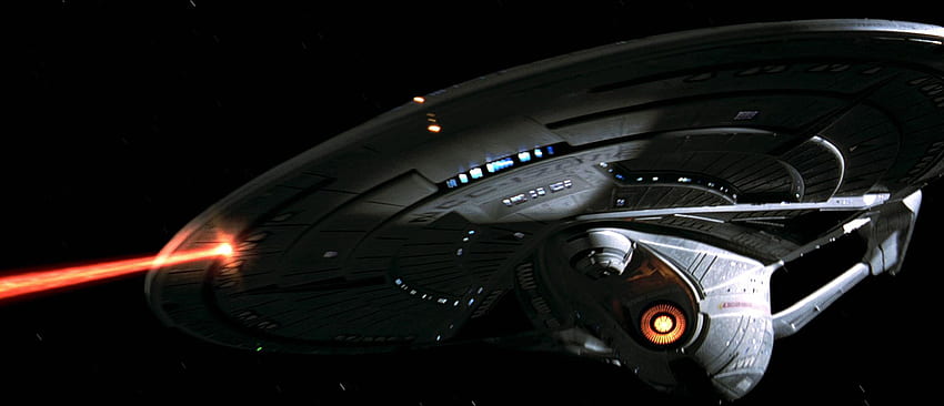 USS Enterprise 1701-E Engaging The Borg, предприятие, кораб, научна фантастика, звезден път, космос HD тапет
