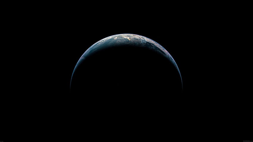 iPhone Earth ดั้งเดิม Half Earth วอลล์เปเปอร์ HD