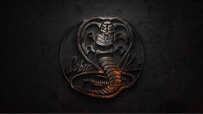 Cobra Kai, лого на Cobra HD тапет