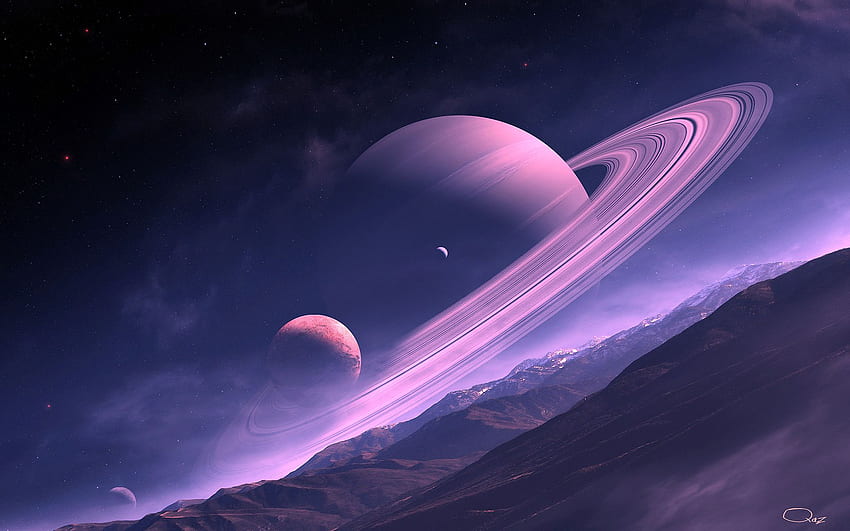 Saturno, pianeta Saturno Sfondo HD