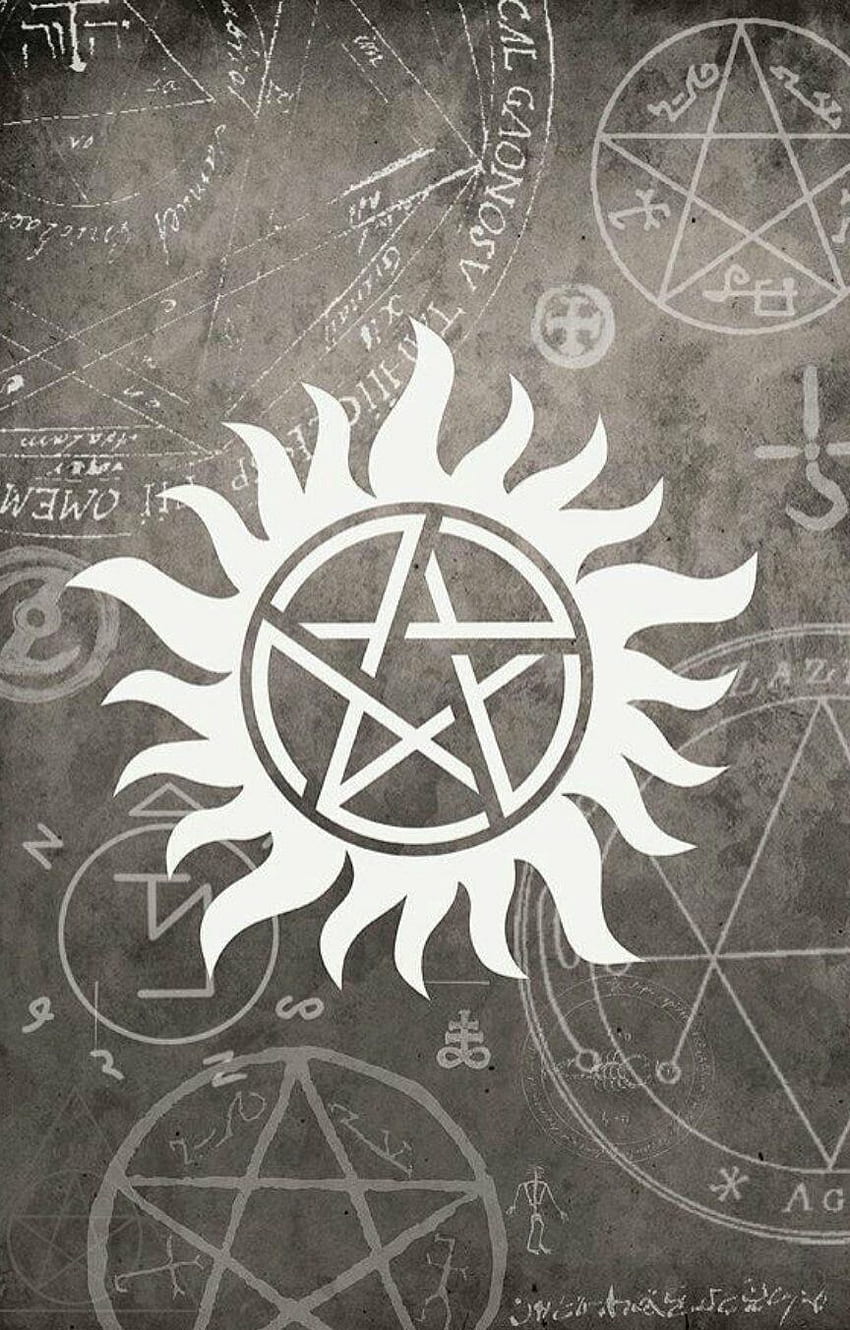 Jessica Llanes on . Supernatural ships, Supernatural , Supernatural, Supernatural Logo HD phone wallpaper
