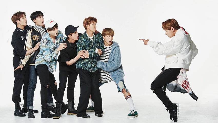 BTS J - Hope, V, Jin, Suga, RM, Jimin, Jungkook, longitud completa • Para ti Para y móvil, Gif BTS fondo de pantalla