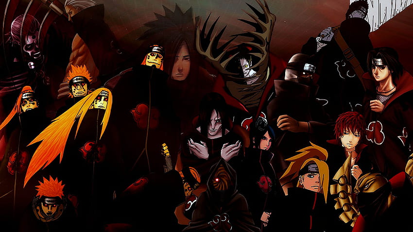 Akatsuki membros wallpaper  Anime akatsuki, Akatsuki funny, Naruto  shippuden sasuke