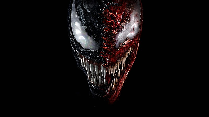 Филм от 2021 г., Venom: Let There Be Carnage, лице в лице, отрова, касапница HD тапет