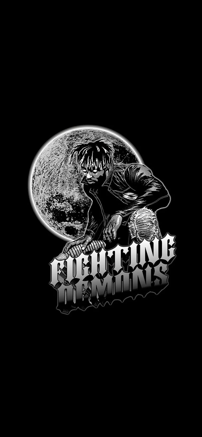 Juice Wrld Wallpaper 4K, Fighting Demons, American rapper